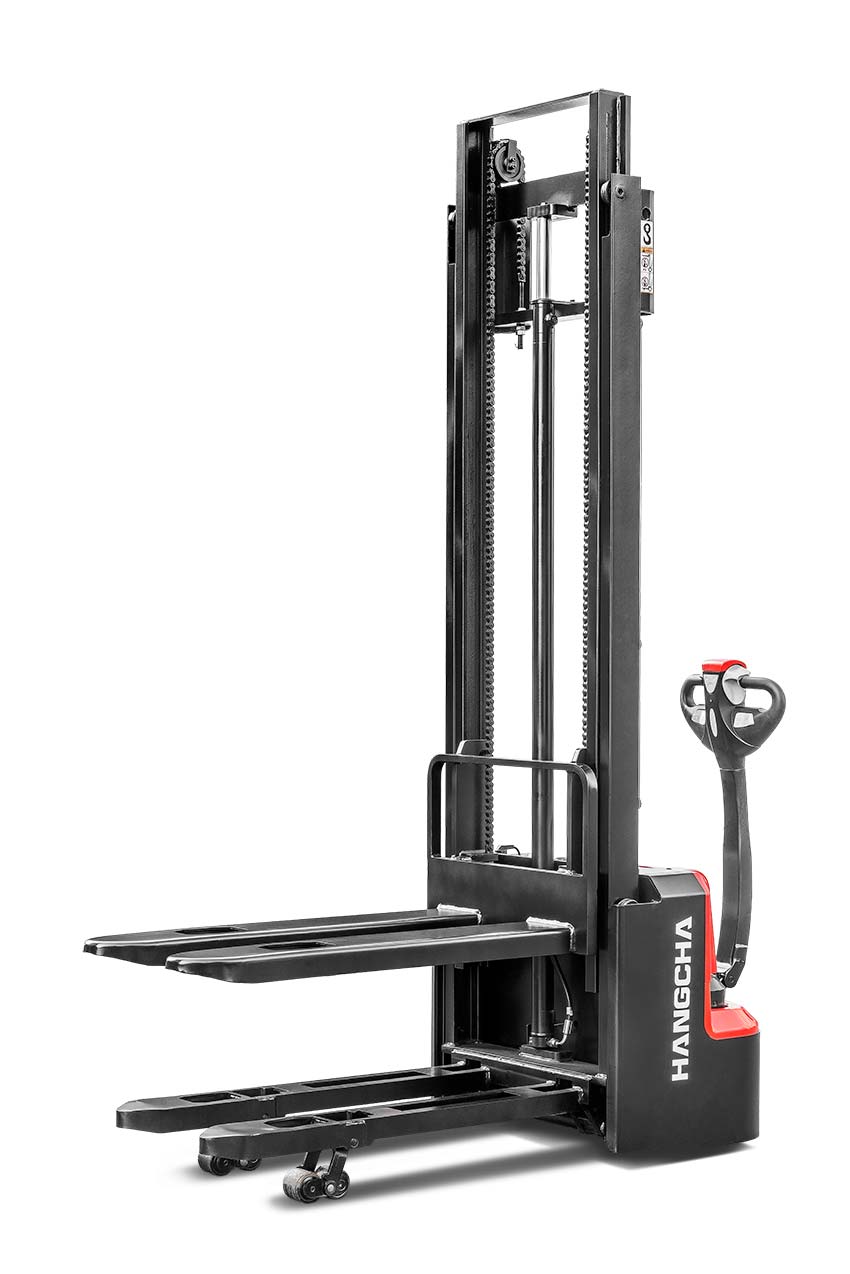 New Product Launch A series mini range pallet stacker with initial lif.jpg