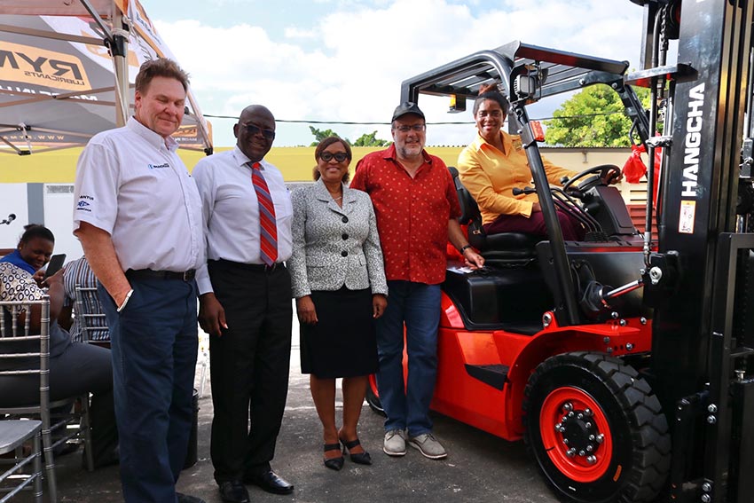 Tank-Weld Equipment donates forklift to Trench Town Polytechnic College (1).jpg