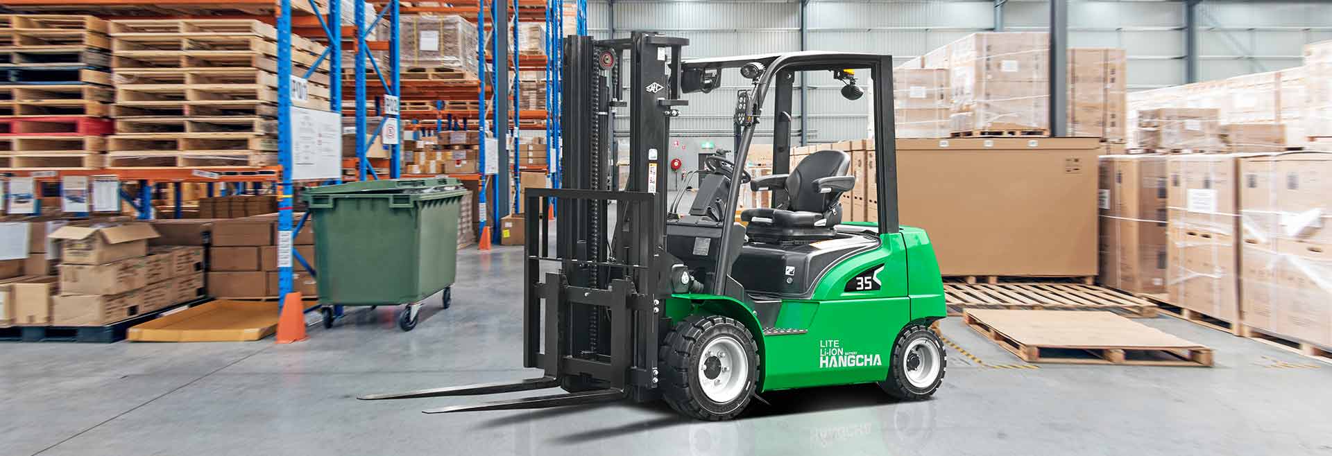 XC series electric forklift wi_HANGCHA